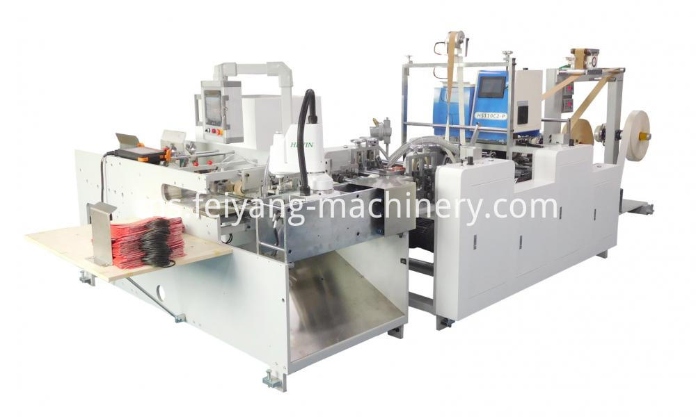 Mesin Paste Handle Twisted Hand 19 Auto Twisted Handle Pasting Machine 19